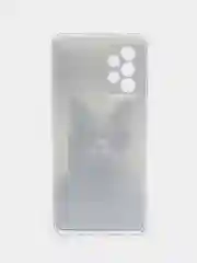 Синий меланж силиконовый чехол на Samsung Galaxy A52/A52s / Самсунг А52/A52s прозрачный, с рисунком