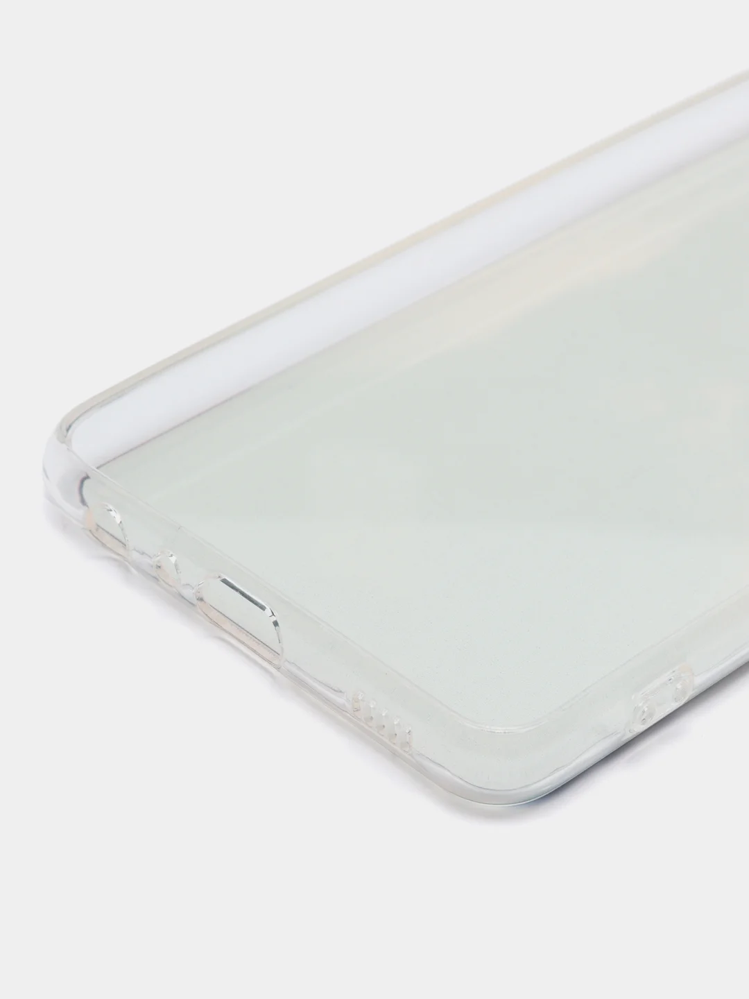 Синий меланж силиконовый чехол на Samsung Galaxy A52/A52s / Самсунг А52/A52s прозрачный, с рисунком