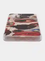 Кремовый силиконовый чехол на Samsung Galaxy A52/A52s / Самсунг А52/A52s прозрачный, с рисунком