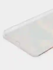 Кремовый силиконовый чехол на Samsung Galaxy A52/A52s / Самсунг А52/A52s прозрачный, с рисунком