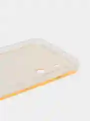 Горчичный силиконовый чехол на Samsung Galaxy A31 / Самсунг А31 прозрачный с рисунком, защита камеры