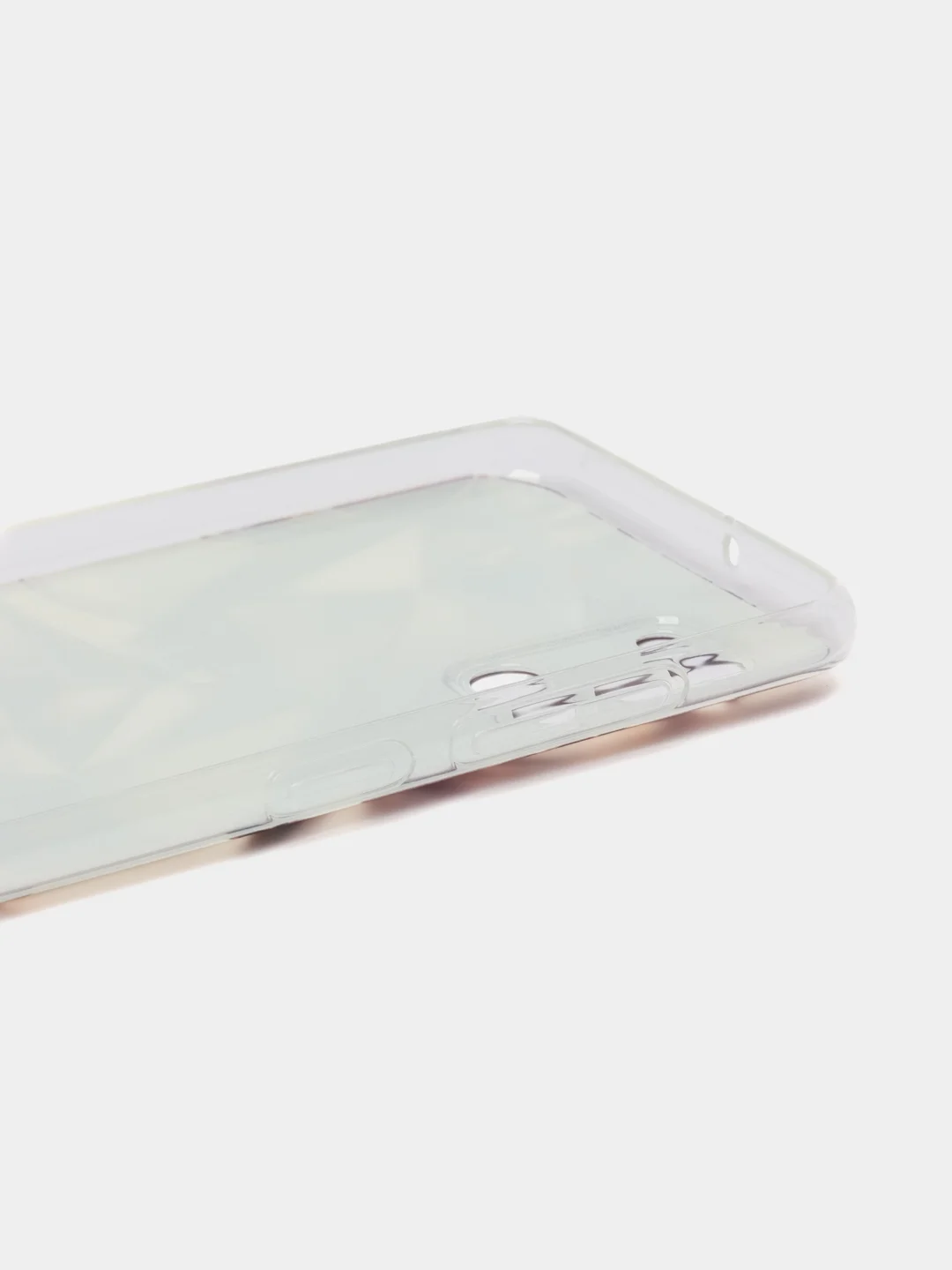 Серый металлик силиконовый чехол на Samsung Galaxy A31 / Самсунг А31 прозрачный с рисунком, защита камеры