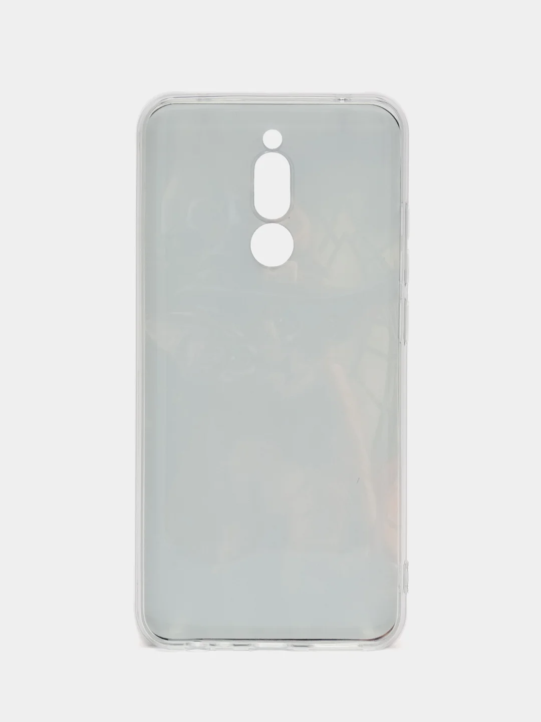 Медный силиконовый чехол на Xiaomi Redmi 8 / Сяоми Редми 8 прозрачный, с рисунком, защита камеры