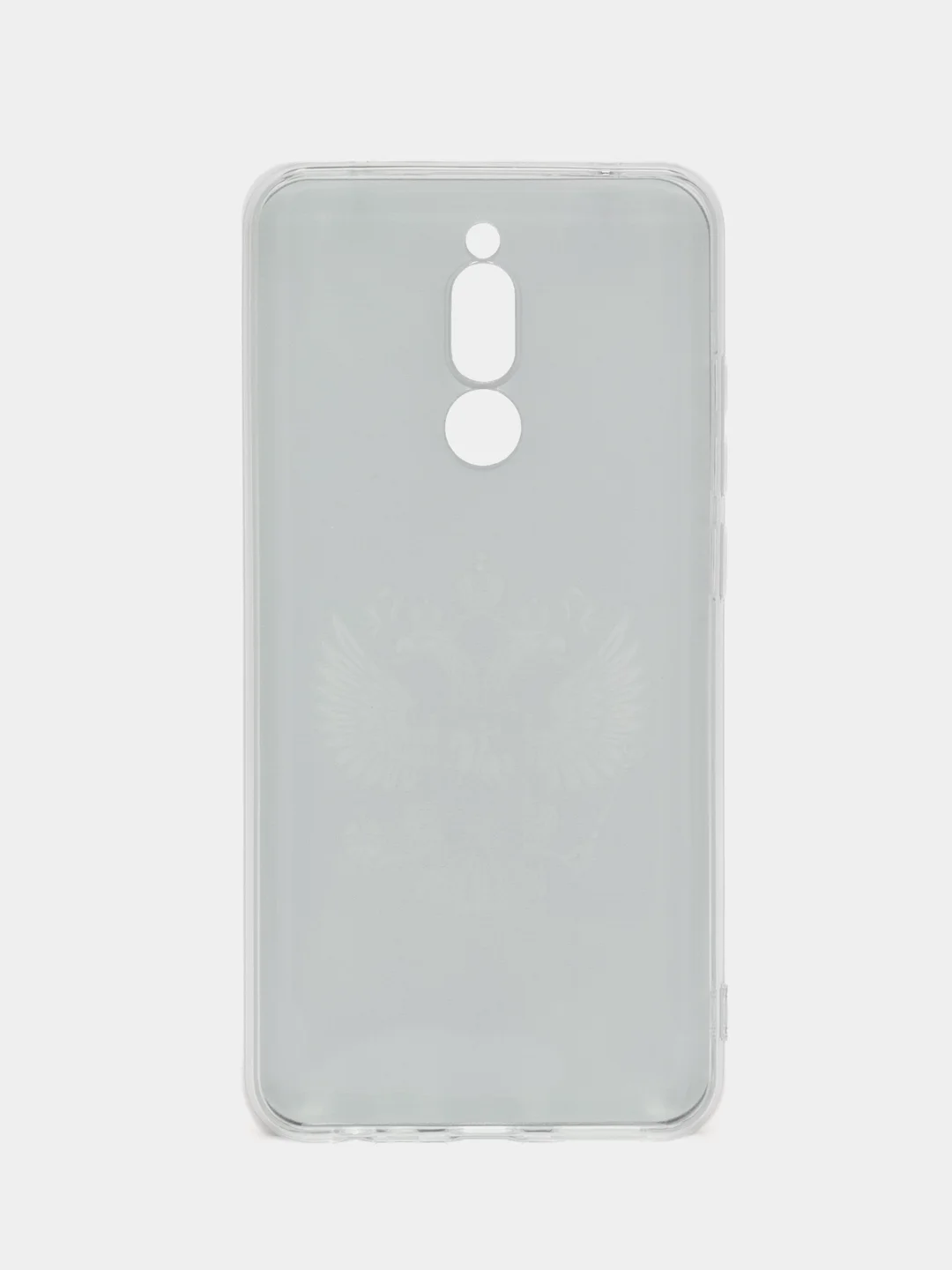 Приглушённый хаки силиконовый чехол на Xiaomi Redmi 8 / Сяоми Редми 8 прозрачный, с рисунком, защита камеры