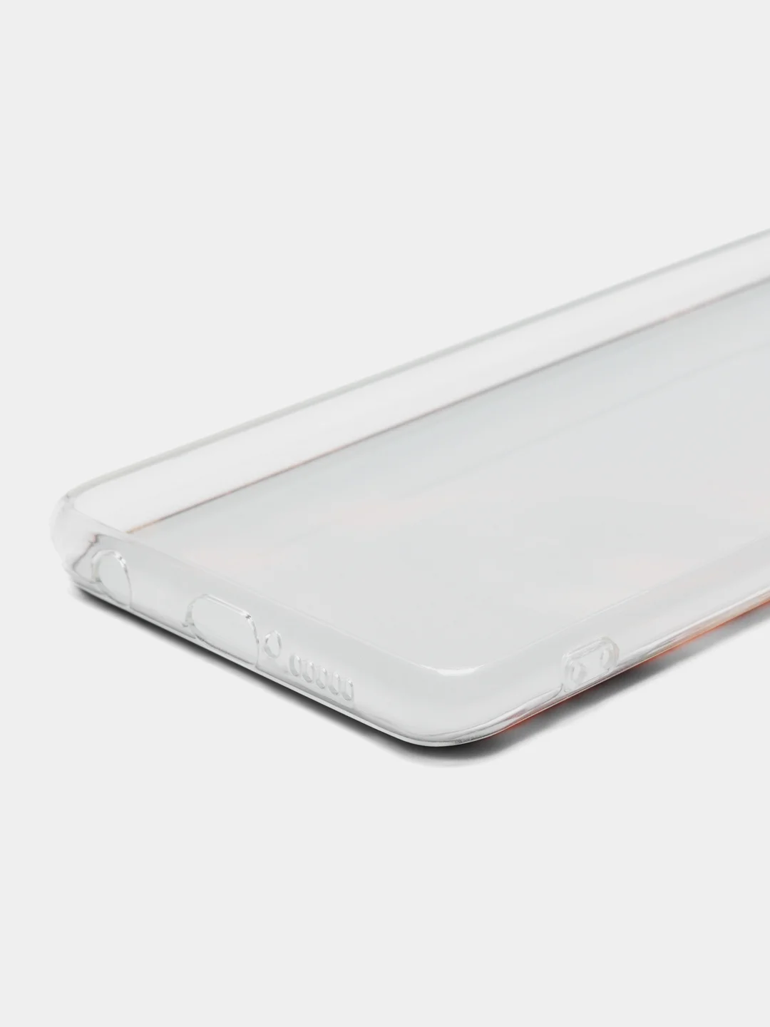 Светло-бежевый силиконовый чехол на Xiaomi Poco X3/X3 Pro / Сяоми Poco X3/Х3 Про прозрачный, с рисунком