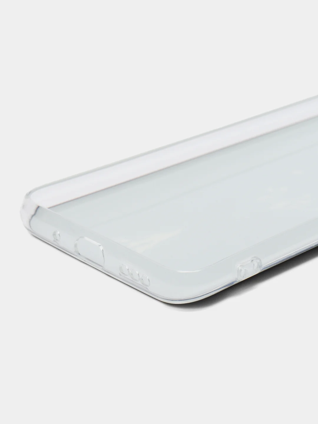 Серый меланж силиконовый чехол на Xiaomi Redmi 9C / Сяоми Редми 9С прозрачный с рисунком, защита камеры