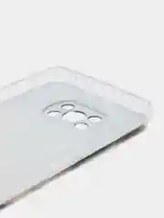 Индиго силиконовый чехол на Xiaomi Poco X3/X3 Pro / Сяоми Poco X3/Х3 Про прозрачный, с рисунком