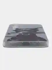 Серый силиконовый чехол на Realme 10 4G / Реалми 10 4G прозрачный, с рисунком, защита камеры
