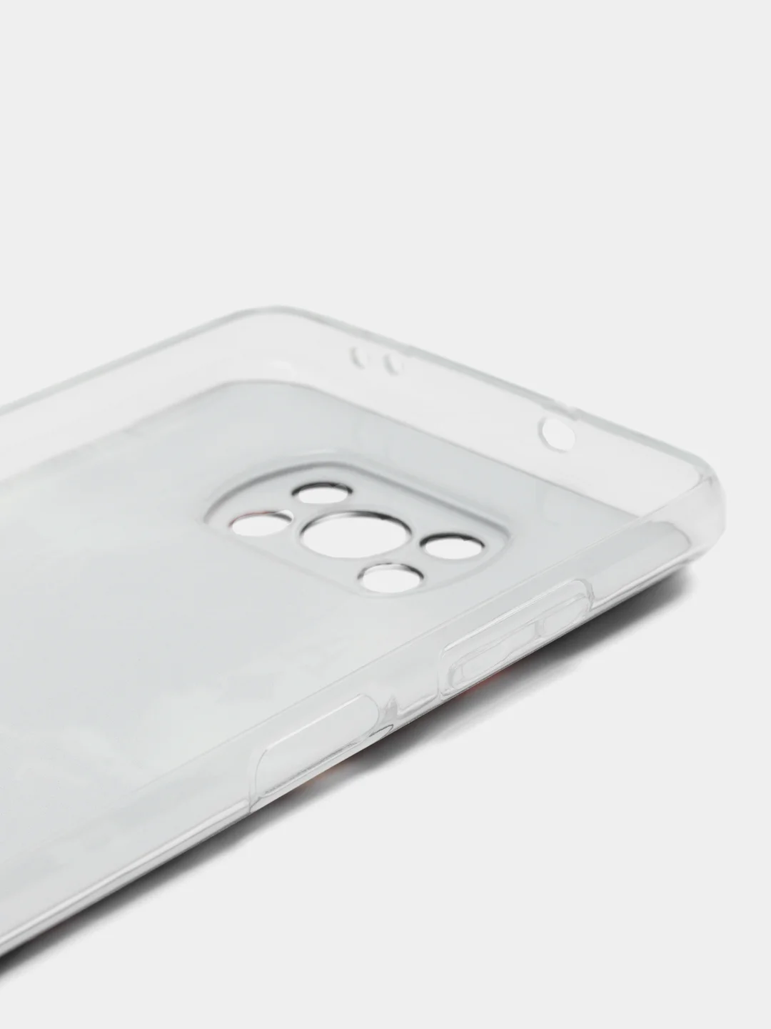 Песочный хаки силиконовый чехол на Xiaomi Poco X3/X3 Pro / Сяоми Poco X3/Х3 Про прозрачный, с рисунком