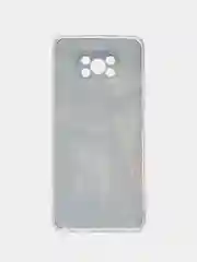 Тёмно-бордовый силиконовый чехол на Xiaomi Poco X3/X3 Pro / Сяоми Poco X3/Х3 Про прозрачный, с рисунком