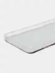 Тёмно-бордовый силиконовый чехол на Xiaomi Poco X3/X3 Pro / Сяоми Poco X3/Х3 Про прозрачный, с рисунком
