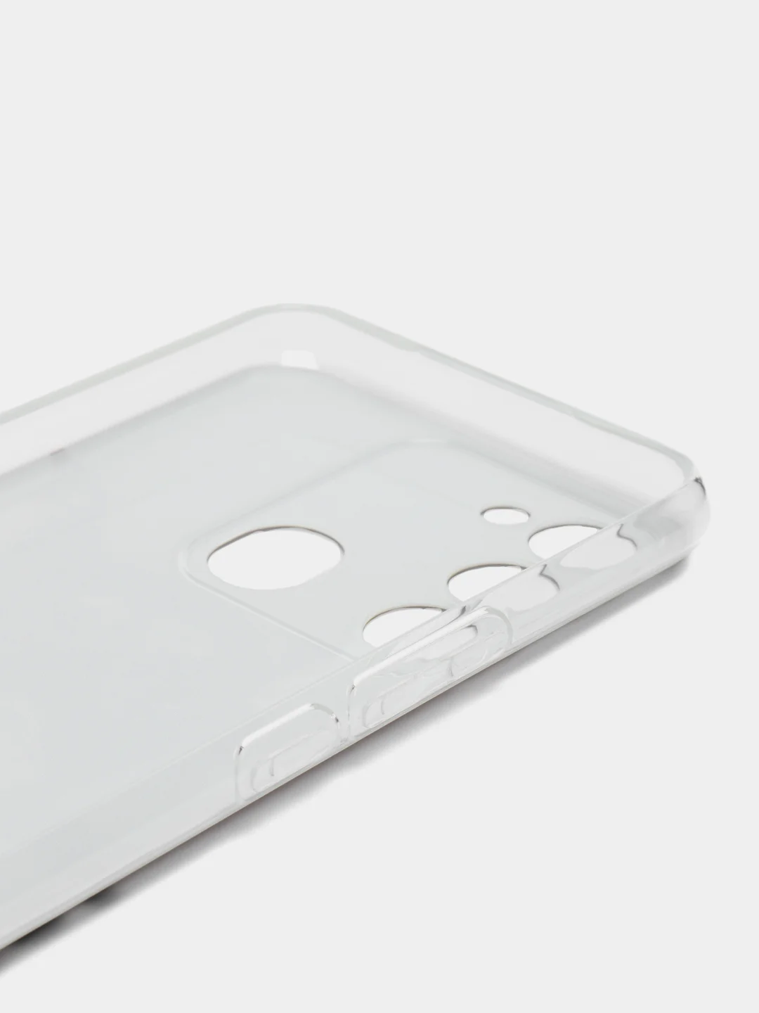 Серый чехол на Tecno Spark Go 2022/8C/9 / Текно Спарк Гоу 2022/8С/9 прозрачный, с рисунком