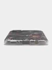 Коричневый силиконовый чехол на Samsung Galaxy A31 / Самсунг А31 прозрачный с рисунком, защита камеры