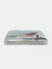 Тёмно-серый силиконовый чехол на Samsung Galaxy A31 / Самсунг А31 прозрачный с рисунком, защита камеры