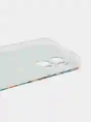 Светло-оранжевый силиконовый чехол на Honor X8 / Хонор Х8 прозрачный, с рисунком, защита камеры