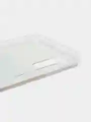 Молочный силиконовый чехол на Samsung Galaxy A51 / Самсунг А51 прозрачный с рисунком, защита камеры