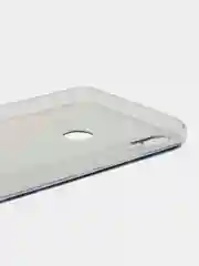 Фиолетовый силиконовый чехол на Honor 8X / Хонор 8Х прозрачный, с рисунком, защита камеры