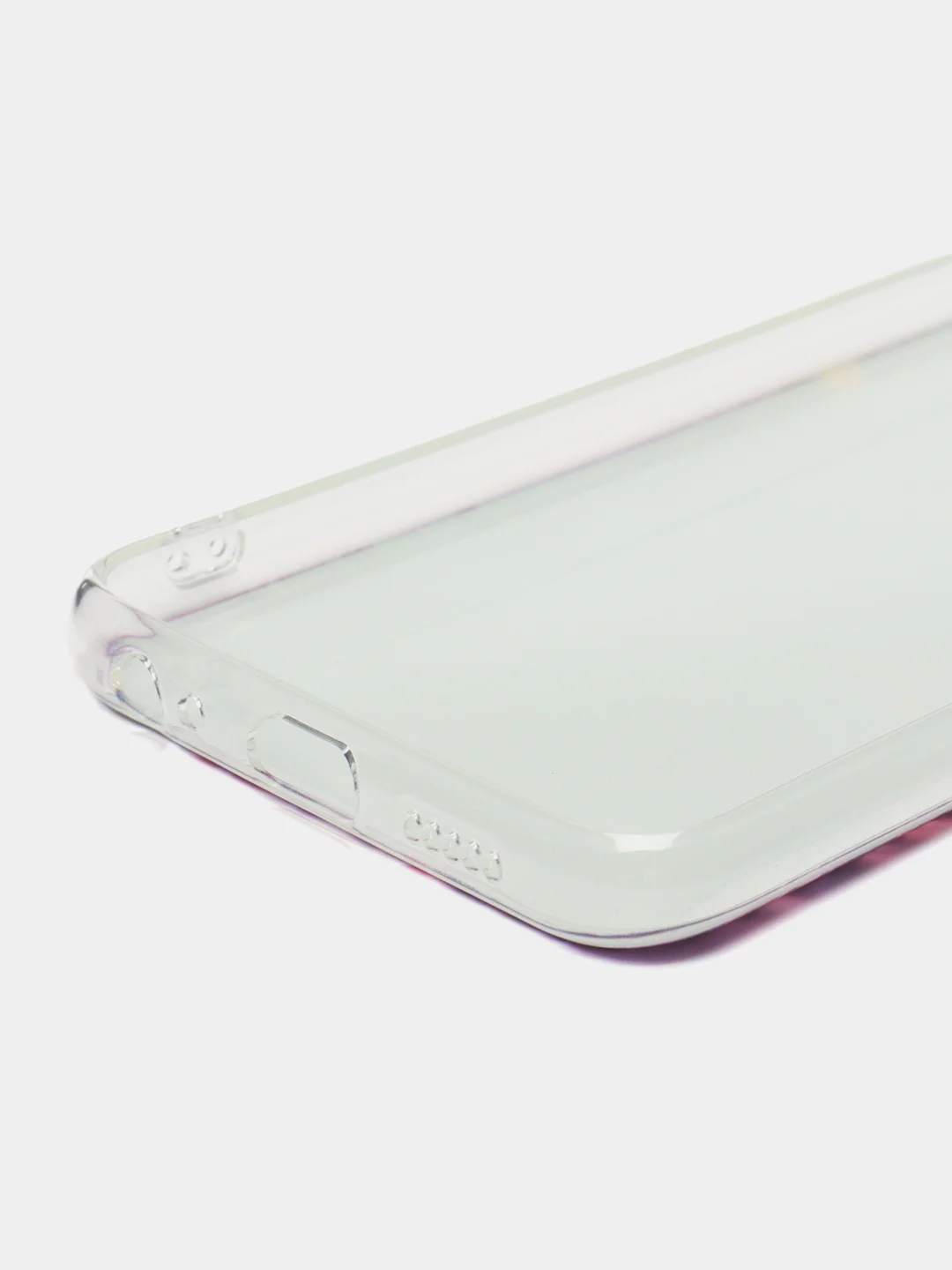 Пурпурный чехол на Tecno Spark Go 2022/8C/9 / Текно Спарк Гоу 2022/8С/9 прозрачный, с рисунком