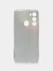 Пурпурный чехол на Tecno Spark Go 2022/8C/9 / Текно Спарк Гоу 2022/8С/9 прозрачный, с рисунком