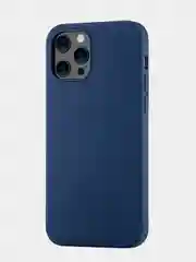 Темно-синий чехол защитный uBear MagSafe для iPhone 12/12 Pro, силикон