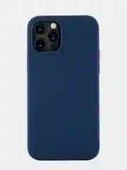 Темно-синий чехол защитный uBear MagSafe для iPhone 12/12 Pro, силикон