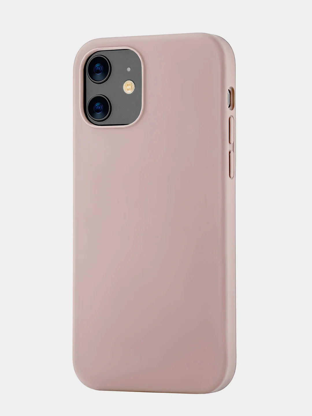 Розовый чехол защитный uBear MagSafe для iPhone 12/12 Pro, силикон