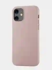 Розовый чехол защитный uBear MagSafe для iPhone 12/12 Pro, силикон