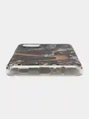 Марсала чехол на Samsung Galaxy A12/M12 / Самсунг А12/М12 прозрачный, с рисунком, защита камеры