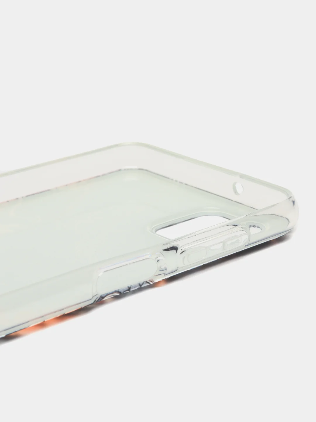 Марсала чехол на Samsung Galaxy A12/M12 / Самсунг А12/М12 прозрачный, с рисунком, защита камеры