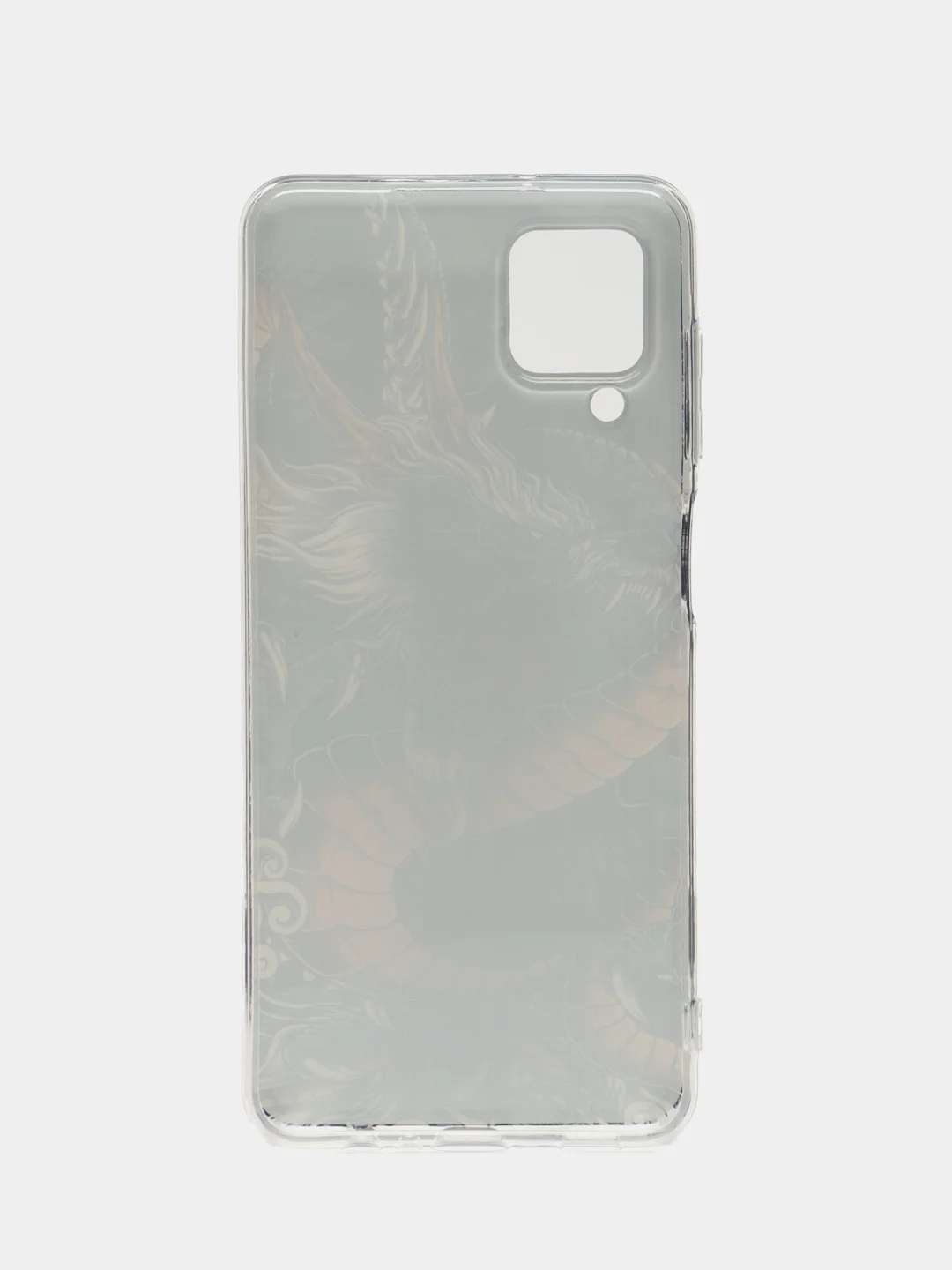 Марсала чехол на Samsung Galaxy A12/M12 / Самсунг А12/М12 прозрачный, с рисунком, защита камеры