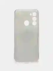Синий чехол на Tecno Spark Go 2022/8C/9 / Текно Спарк Гоу 2022/8С/9 прозрачный, с рисунком