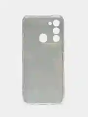Медный чехол на Tecno Spark Go 2022/8C/9 / Текно Спарк Гоу 2022/8С/9 прозрачный, с рисунком