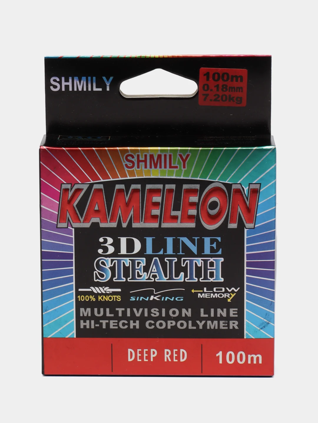 Леска для рыбалки Kameleon 3D Line 100 м / Монофильная леска / Леска хамелеон Kameleon 3D