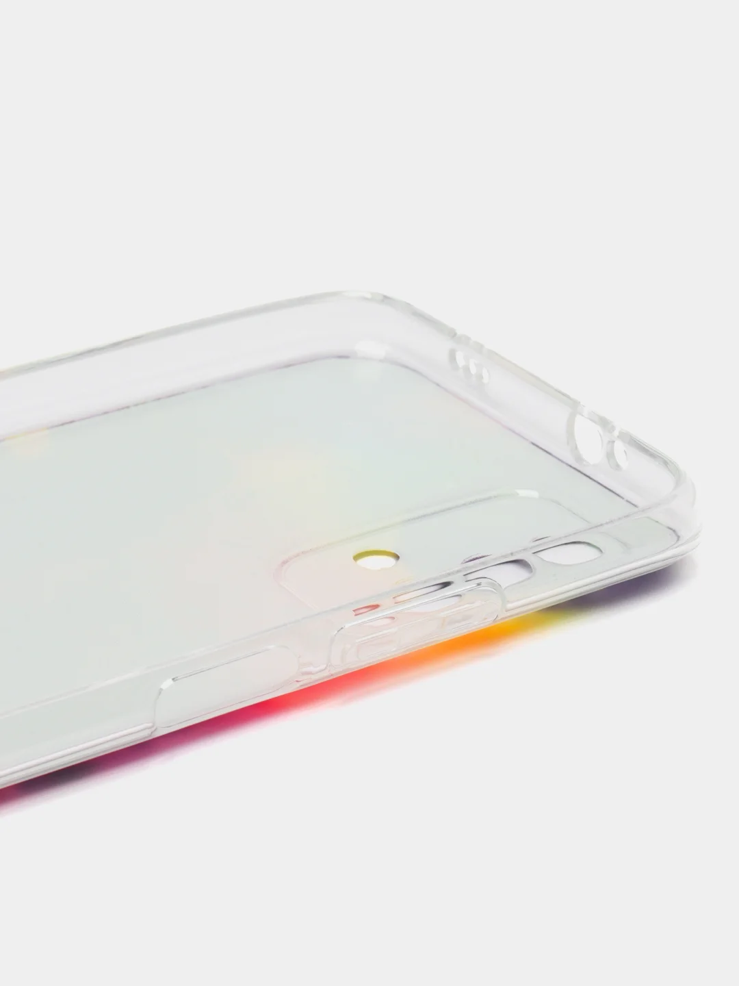 Пурпурный силиконовый чехол на Xiaomi Redmi 9T / Редми 9Т прозрачный, с рисунком, защита камеры