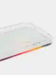 Пурпурный силиконовый чехол на Xiaomi Redmi 9T / Редми 9Т прозрачный, с рисунком, защита камеры