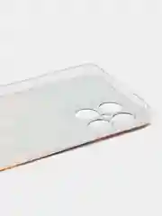 Индиго силиконовый чехол на Honor X8 / Хонор Х8 прозрачный, с рисунком, защита камеры