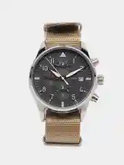 Песочный хаки мужские наручные часы Ochstin 7043B с хронографом в подарочной упаковке