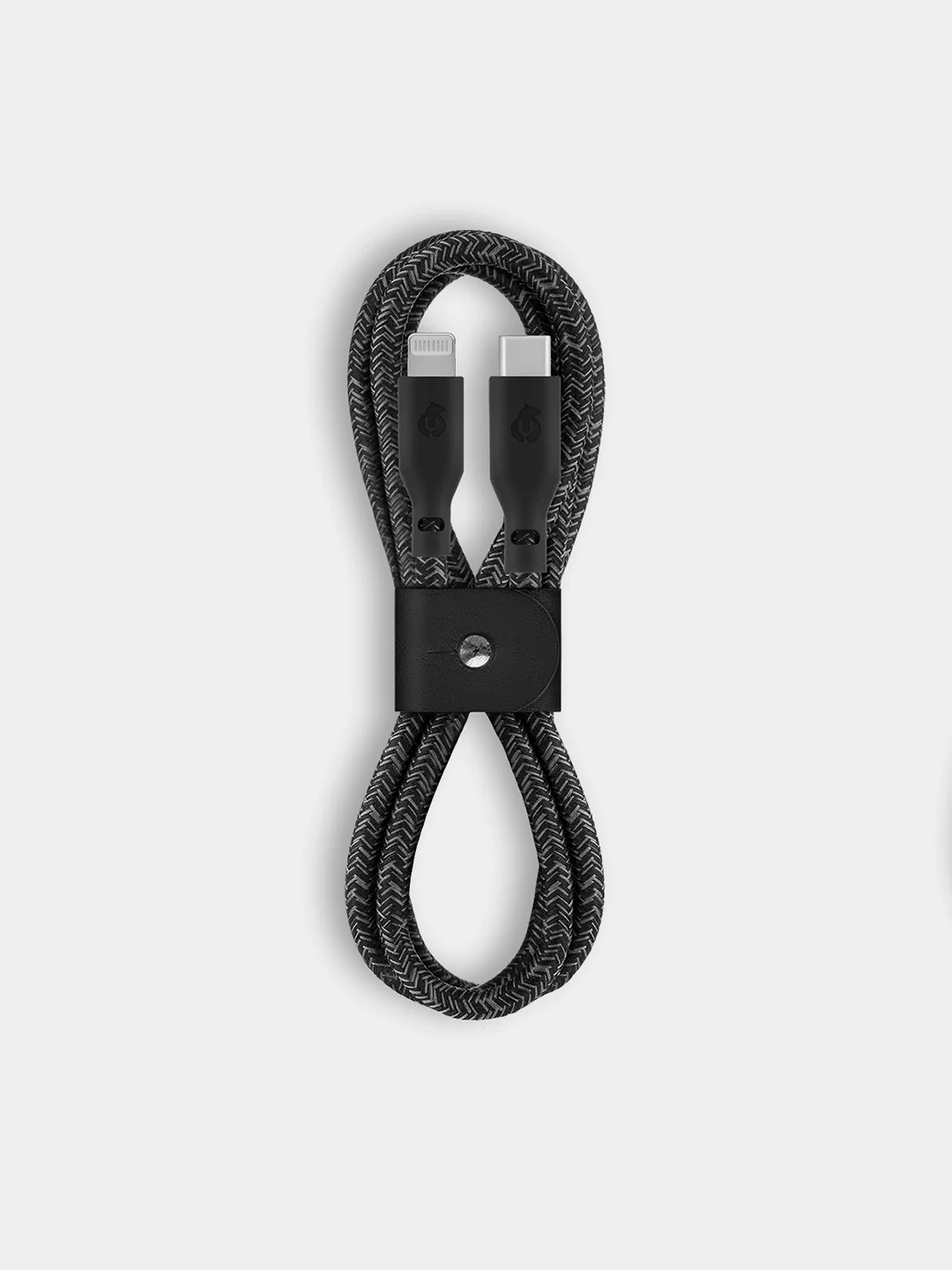 Темно-синий кабель зарядный uBear Trend USB-C / Lightning 1,2 метра