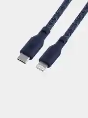 Темно-синий кабель зарядный uBear Trend USB-C / Lightning 1,2 метра