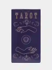 Фиолетовый карты Таро Уэйта, обучающая колода, 78 штук