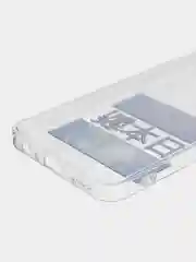 Алый силиконовый чехол на Realme 10 4G / Реалми 10 4G прозрачный, с рисунком, защита камеры