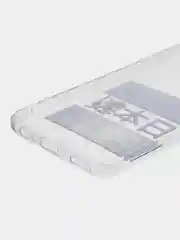 Алый силиконовый чехол на Honor X8 / Хонор Х8 прозрачный, с рисунком, защита камеры