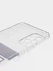 Алый чехол на Samsung Galaxy A53 5G / Галакси А53 5G прозрачный, с рисунком, защита камеры