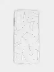 Прозрачный силиконовый чехол на Samsung Galaxy A13 4G / Самсунг А13 4G прозрачный, с рисунком