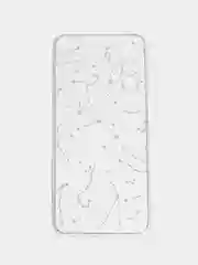 Прозрачный силиконовый чехол на Samsung Galaxy A13 4G / Самсунг А13 4G прозрачный, с рисунком