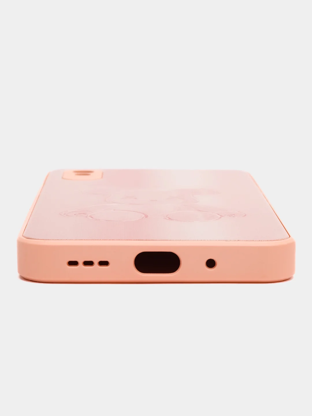 Зеленый накладка для Xiaomi Redmi 9A, стекло, с рисунком "Bear", защита камеры