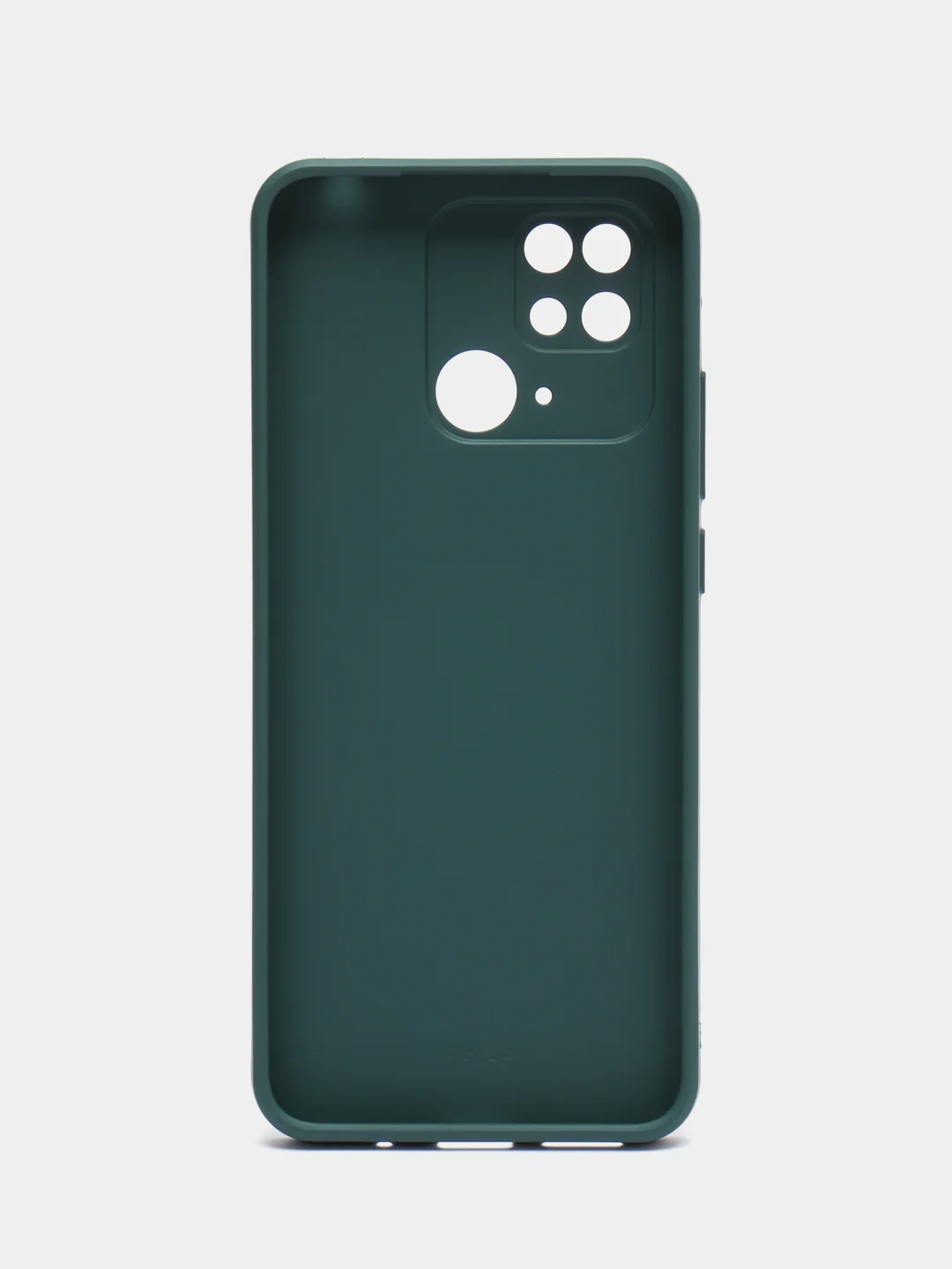 Зеленый накладка для Xiaomi Redmi 10C/Poco C40, стекло с рисунком "Bear", защита камеры