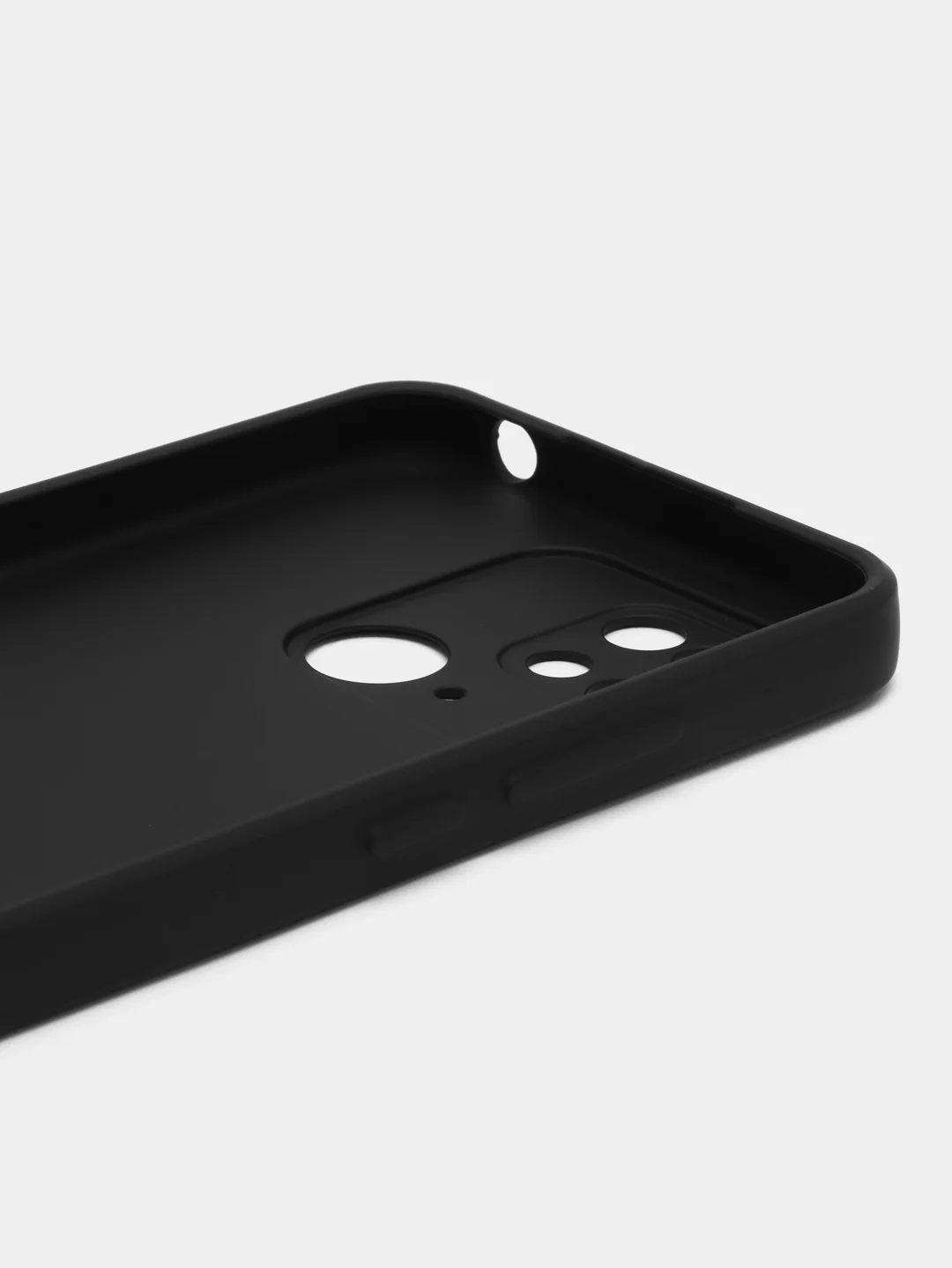Черный накладка для Xiaomi Redmi 10C/Poco C40, стекло с рисунком "Bear", защита камеры
