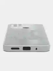 Серебряный накладка для Xiaomi Redmi 10C/Poco C40, стекло с рисунком "Bear", защита камеры