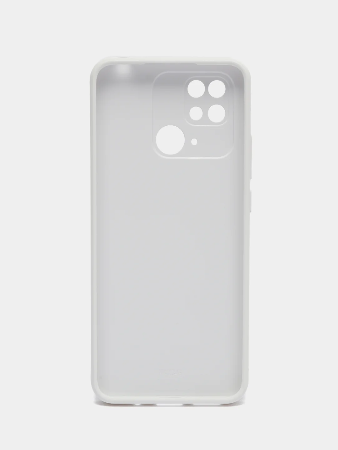 Серебряный накладка для Xiaomi Redmi 10C/Poco C40, стекло с рисунком "Bear", защита камеры